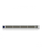 Load image into Gallery viewer, Ubiquiti UniFi Switch Generation 2 - 48x Gigabit Ethernet Ports, 4x SFP Ports, 1.3-inch Touch LCM, 1Gbps Fiber Ports - Fanless
