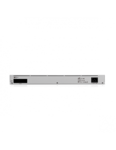 Ubiquiti UniFi Gen-2 48-port Switch, with UniFi SmartPower RPS power redundancy, features 48xGigabit RJ45 ports, 4x10Gbps SFP+ ports, 1U Rackmountable