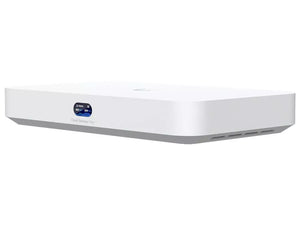 Ubiquiti 10G Multi-WAN UniFi Cloud Gateway Fiber, 1x 10Gbps WAN port, 4x 2.5Gbps LAN Ports, one with 802.3at (PoE+) PoE output, 2x SFP+ | UCG-Fiber