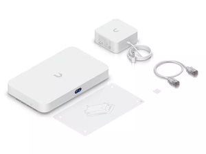Ubiquiti 10G Multi-WAN UniFi Cloud Gateway Fiber, 1x 10Gbps WAN port, 4x 2.5Gbps LAN Ports, one with 802.3at (PoE+) PoE output, 2x SFP+ | UCG-Fiber