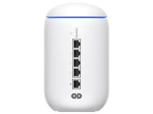 Ubiquiti UniFi Dream Router Dual Band WiFi 6 Desktop Router AP, aggregate data rate 3Gbps over 5GHz (4x4 MU-MIMO) and 2.4GHz (2x2 MU-MIMO) Bands | UDR