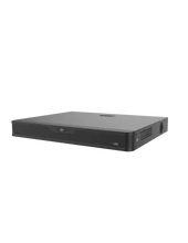Load image into Gallery viewer, UNV Ultra H.265 16 Channel NVR with 2 Hard Drive Slots and 16 PoE Ports EASY Series 160Mbps incoming Bandwidth, HDD Not Incl, Smart Analytics, ONVIF
