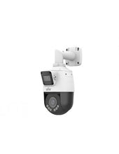 Load image into Gallery viewer, UNV Ultra H.265 2MP Outdoor LightHunter 4x Optical Zoom Dual-Lens PTZ and Bullet Combo Camera, SIP, PoE, IR 50m, 2.8-12mm, IP66, SD Slot 256GB, Mic
