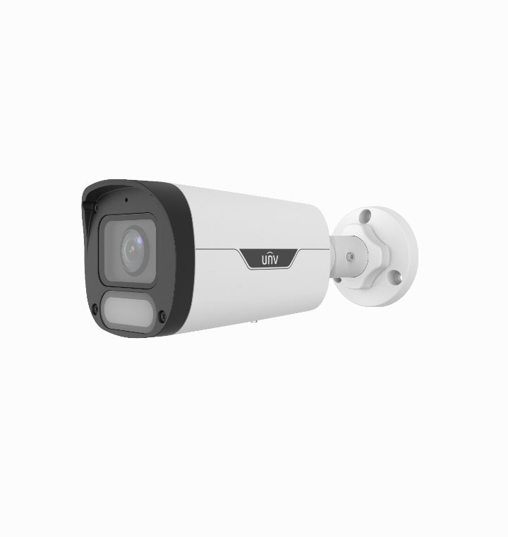 Uniview UNV 2MP OwlView Wise-ISP Bullet Camera H.265, No Analytics, PoE, 2.8mm, IP67, Built-in-Mic, WDR, 512 GB Micro SD card | IPC2312LE-ADF28KM-WP