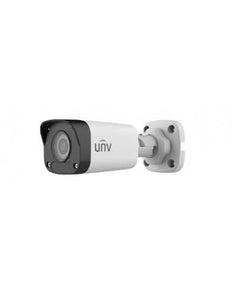 UNV Ultra H.265 A 2MP Mini Fixed Bullet Camera (Plastic) Now support up to 30 FPS, Uniview No Analytics, PoE, IR 30m, 4.00mm lens, IP67, Motion Detect