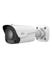 Load image into Gallery viewer, UNV - Ultra H.265 2MP Mini Fixed IP Bullet Camera with Upgraded Basic Motion Detection, Uniview Basic Analytics, PoE, IR 30m, 2.8 mm lens, IP67, Mic
