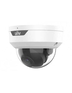 UNV - Ultra H.265 2MP Vandal-resistant Fixed Dome Camera with Upgraded Basic Motion Detection, Basic Analytics, 12V DC, PoE, IR 30 m, 4 mm, IP67, IK10