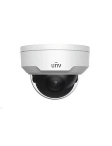 UNV Ultra H.265 P1 2MP WDR LightHunter Fixed Vandal Resistant, AI Dome Camera-Accusight, Analytics, PoE, IR 30m, 4.00mm lens, IP67, IK10, MicroSD Slot