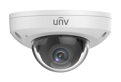 UNV Ultra H.265 P1 2MP LightHunter, Fixed Mini Bullet IP Camera, Analytics, PoE, IR 30m, 2.8mm lens, IP67, IK10, Built in SD slot & Mic, Intrusion