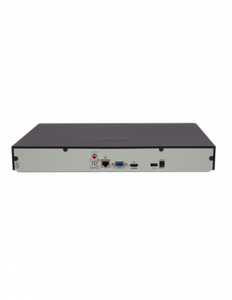 UNV - Ultra H.265 - 32 Channel NVR with 2 Hard Drive Slots, EASY Series, 160Mbps Incoming Bandwidth, Hard Drives Not Included, Smart Analytics, ONVIF