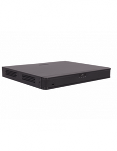 UNV - Ultra H.265 - 32 Channel NVR with 2 Hard Drive Slots, EASY Series, 160Mbps Incoming Bandwidth, Hard Drives Not Included, Smart Analytics, ONVIF