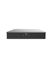Load image into Gallery viewer, UNV Ultra H.265 4 Channel NVR with 1 Hard Drive Slot and 4 PoE Ports, Uniview EASY Series, 64 Mbps Incoming Bandwidth, Hard Drive Not Included, ONVIF
