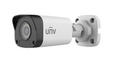 Load image into Gallery viewer, UNV Ultra H.265 A 4MP Mini Fixed Bullet-Camera (Plastic) Now support up to 30 FPS, No Analytics, PoE, IR 30m, 2.8mm lens, IP67, Motion and Intrusion
