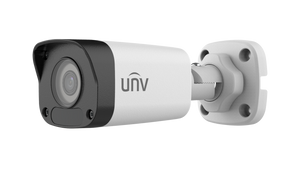 UNV Ultra H.265 A 4MP Mini Fixed Bullet-Camera (Plastic) Now support up to 30 FPS, No Analytics, PoE, IR 30m, 2.8mm lens, IP67, Motion and Intrusion