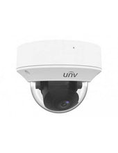 Load image into Gallery viewer, UNV Ultra H 265 P1 8MP WDR &amp; LightHunter VF Motorised Deep Learning Dome Camera, Uniview Smart Analytics, 12V DC, PoE, IR 40m, 2.8-12mm, IP 67, IK10
