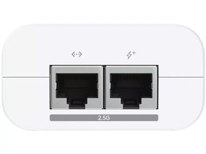 Ubiquiti 2.5Gbps 48V 30W PoE Adapter with No Cable | UACC-PoE+-2.5G