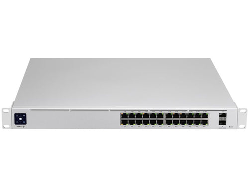 Ubiquiti UniFi Switch Pro 24 Port 16PoE+ 8PoE++ 400W, managed 24-Port Gbit L3 UniFi, 16x802.3at PoE+, 8x 802.3bt PoE++, 2x10Gbps SFP+ | USW-Pro-24-POE - Let's Fibre Technologies 