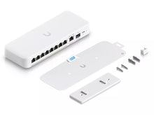 Load image into Gallery viewer, Ubiquiti UniFi Flex 2.5G 8 Port 2.5G with 10G Combo Uplink, 8 Port 2.5Gbps switch PoE or USB-C adapter, 10Gbps Ethe or 10Gbps SFP+ | USW-Flex-2.5G-8
