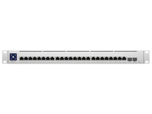 Load image into Gallery viewer, Ubiquiti UniFi - Switch, Enterprise XG 24, 10GbE RJ45, 1.3&quot; LCM color touchscreen with AR switch management, 24x 10GbE RJ45 ports &amp; 2x 25G SFP28 ports
