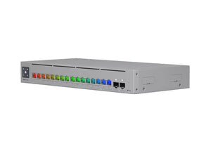 Ubiquiti UniFi Pro Max Switch 16 with 12 Gigabit 4x 2.5Gbps 2SFP+ fully managed, Layer 3, Etherlighting switch, 10Gbps fibre uplinks | USW-Pro-Max-16