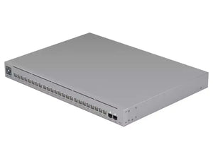 Ubiquiti UniFi Pro Max Switch 24 with 16PoE 8x 2.5Gbps PoE++ 400W, L3, 400W PoE budget, 16 GbE PoE Ports (8x PoE++ & 8x PoE+), 8x 2.5Gbps PoE++, 2SFP+