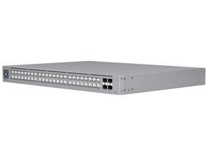 Ubiquiti UniFi Pro Max Switch 48 with 32 Gigabit 16x 2.5Gbps 4SFP+ features 32x Gigabit Ports, 16x 2.5Gbps ports 4x SFP+ uplink Ports | USW-Pro-Max-48