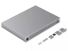 Load image into Gallery viewer, Ubiquiti UniFi Pro Max Switch 48 with 32 Gigabit 16x 2.5Gbps 4SFP+ features 32x Gigabit Ports, 16x 2.5Gbps ports 4x SFP+ uplink Ports | USW-Pro-Max-48
