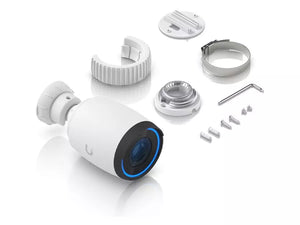 Ubiquiti UniFi Protect AI Pro 8MP White IP Camera 4K PoE camera 3x optical zoom, up to 25m IR night vision, enhanced AI detection | UVC-AI-Pro-White