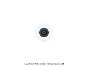 Ubiquiti UniFi Protect AI Theta 8MP or 12MP IP Camera, 37-57V Passive PoE, Wall or Ceiling Mount, Video Compression: H.264 ; MJPG | UVC-AI-Theta