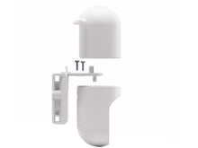 Load image into Gallery viewer, Ubiquiti UniFi Protect G3 &amp; G5 Flex Professional Wall Mount, flexible outdoor mounting option, IPX4-rated for splash resistance | UVC-Flex-PWM-WT
