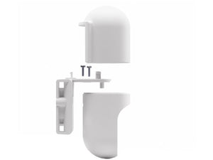 Ubiquiti UniFi Protect G3 & G5 Flex Professional Wall Mount, flexible outdoor mounting option, IPX4-rated for splash resistance | UVC-Flex-PWM-WT