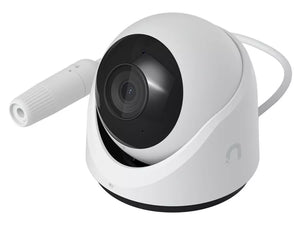 Ubiquiti UniFi Protect G6 Turret White 8MP IP Camera, IP66, IK04 tamper-resistant, 8MP PoE camera with Multi-TOPS AI Engine, 3-axis | UVC-G6-Turret-W