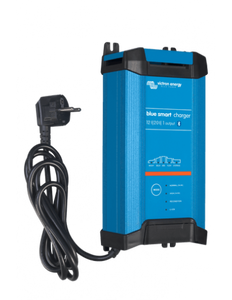 Victron Blue Smart IP22 Charger 12/20 + DC Connector, Input 230VAC, Output 12V (20A), Bluetooth Smart App, Fan Assisted Cooling, 1 Output, UPS & Solar