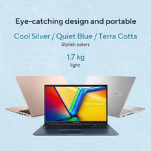 Load image into Gallery viewer, ASUS Vivobook|X1502ZA-I716512BL0W|15.6&#39;&#39; FHD|BLUE|I7-12700H|16GB DDR4 OB|512GB PCIe SSD|WIN 11H
