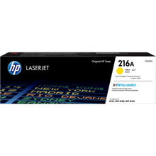 Load image into Gallery viewer, HP 216A Yellow LaserJet Toner Cartridge, Colour toner page yield: 850 pages, Printing colours: Yellow, Quantity per pack: 1 pc(s)
