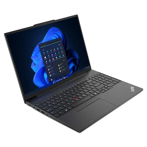 Lenovo ThinkPad E16 Gen 2 |AMD R7-7735HS|BLACK|16'' WUXGA|8GB DDR5 SD|512GB NVMe|RJ45|Backlit Keyboard|1-year Carry-in|WIN11 Pro