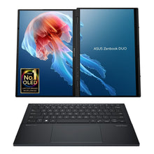 Load image into Gallery viewer, Asus Zenbook Duo UX8406MA-OU93210G0W Notebook 14&#39;&#39; OLED WQXGA+Touch, Grey, Ultra 9 185H, 32GB LPDDR5X Onboard, 1TB SSD, Backpack, Stylus, Win11 Home
