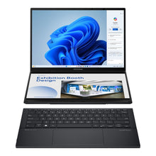 Load image into Gallery viewer, Asus Zenbook Duo UX8406MA-OU93210G0W Notebook 14&#39;&#39; OLED WQXGA+Touch, Grey, Ultra 9 185H, 32GB LPDDR5X Onboard, 1TB SSD, Backpack, Stylus, Win11 Home
