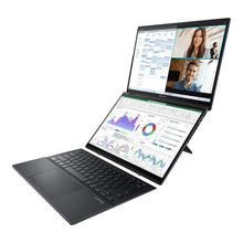 Load image into Gallery viewer, Asus Zenbook Duo UX8406MA-OU93210G0W Notebook 14&#39;&#39; OLED WQXGA+Touch, Grey, Ultra 9 185H, 32GB LPDDR5X Onboard, 1TB SSD, Backpack, Stylus, Win11 Home
