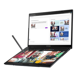 Asus Zenbook Duo UX8406MA-OU93210G0W Notebook 14'' OLED WQXGA+Touch, Grey, Ultra 9 185H, 32GB LPDDR5X Onboard, 1TB SSD, Backpack, Stylus, Win11 Home