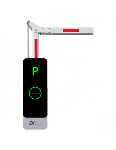 ZKTeco - 90-Degree Left Folding Barrier Boomgate with a 3.5m Boom, Chassis on left, boom on right, Requires a VR10 Pro Vehicle Detection Radar