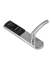 Load image into Gallery viewer, ZKTeco - Mifare Hotel Lock (Left Door Lock), Stainless steel, audit trail, warning low battery, Silver, Battery powered, ZK-LH3000
