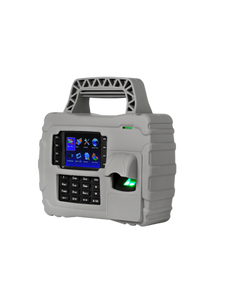 ZKTeco S922 4G Time and Attendance device, features Finger Capacity 50,000; RFID 50,000; IP65, Shock-resistant, Built-in USB port & Battery, BioTime