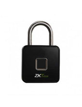 Load image into Gallery viewer, ZKTeco Standalone Fingerprint Rechargeable Padlock with LED Indicator, Micro-USB, Low Battery warning, Fingerprint sensor, Zinc-Alloy, Stainless steel
