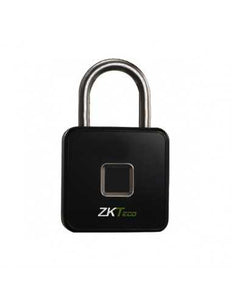 ZKTeco Standalone Fingerprint Rechargeable Padlock with LED Indicator, Micro-USB, Low Battery warning, Fingerprint sensor, Zinc-Alloy, Stainless steel