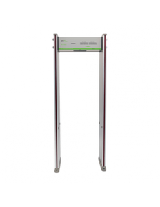 ZKTeco Walk through Metal Detector, 6 detection zones, 100 sensitivity levels, LED Display, Counter for alarm & people, Synchronous sound & LED alarm