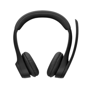 Logitech Headset-Zone 300-Black, emea28i-935, Dual Noise-cancelling Mics, 20-hour Battery, Multi-device Support 981-001407