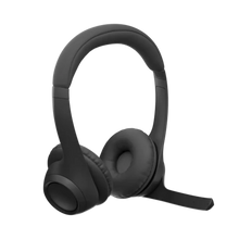 Load image into Gallery viewer, Logitech Headset-Zone 300-Black, emea28i-935, Dual Noise-cancelling Mics, 20-hour Battery, Multi-device Support 981-001407
