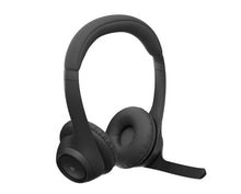 Load image into Gallery viewer, Logitech Zone 305 Bluetooth Headset, incl Bluetooth Dongle, Midnight Black, MS Teams, WiFi headset certified for business, ideal for mass deployment
