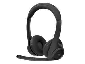 Logitech Zone 305 Bluetooth Headset, Midnight Black, MS Teams, Wireless headset certified for business and ideal for mass deployment